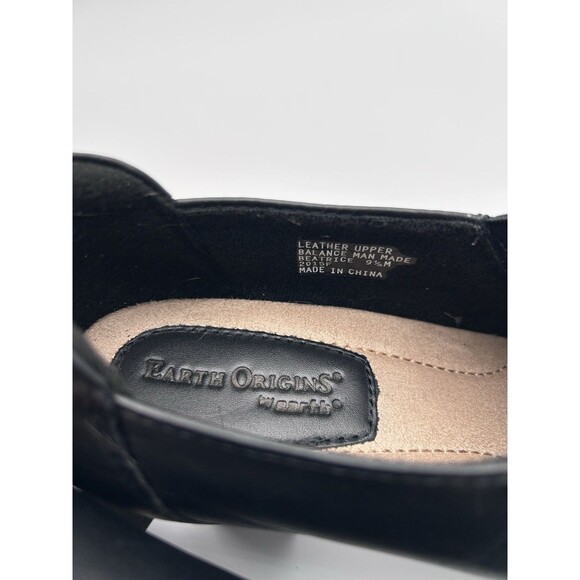 Earth Origins Beatrice Pumps Women’s Heels Closed For Business Shoes 9.5 Black - Picture 5 of 6